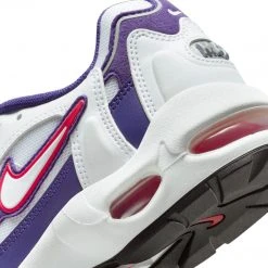 WMNS Nike Air Max 96 II (White/Comet Red-Grape Ice)