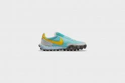 WMNS Nike Waffle Racer Crater (Bleached Aqua/Speed Yellow)