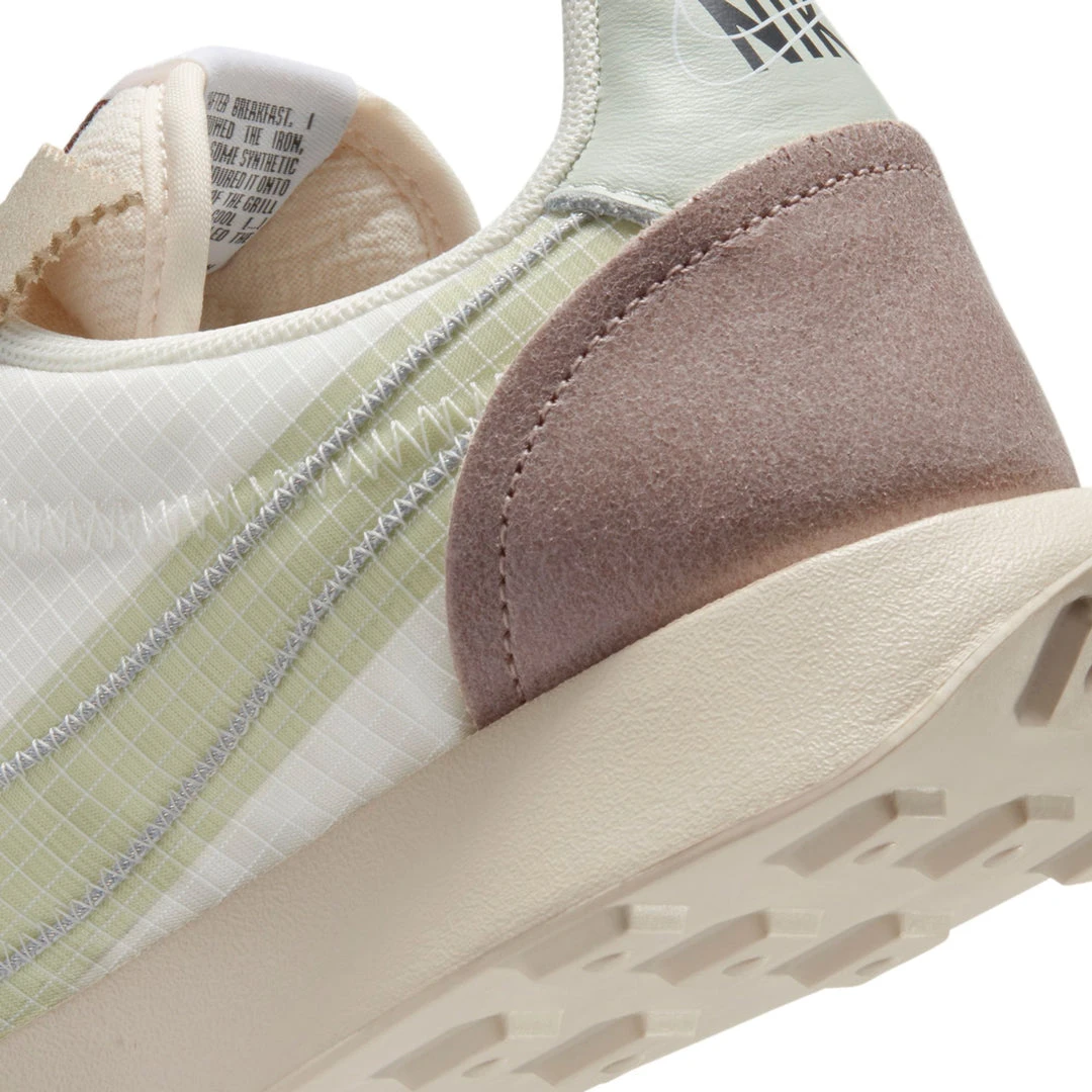 WMNS Nike Waffle Racer LX Series QS (Pale Ivory/Silver-Muslin) SNEAKERS 8 WMNS Nike Waffle Racer LX Series QS (Pale Ivory/Silver-Muslin) SNEAKERS