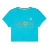 APPAREL WMNS Puma X Coogi - Crop Tee (Blue Atoll)