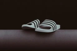 Adidas Adilette (White/Black/White) SNEAKERS 8 Adidas Adilette (White/Black/White) SNEAKERS