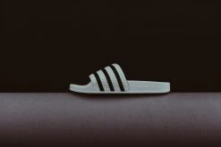 Adidas Adilette (White/Black/White) SNEAKERS