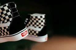 Vans Checkerboard Sk8-Hi Lite (Black/White) 13 Vans Checkerboard Sk8-Hi Lite (Black/White)